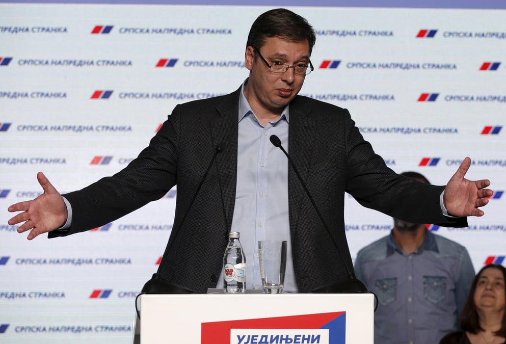 Le parti du premier ministre serbe vucic remporte les legislatives