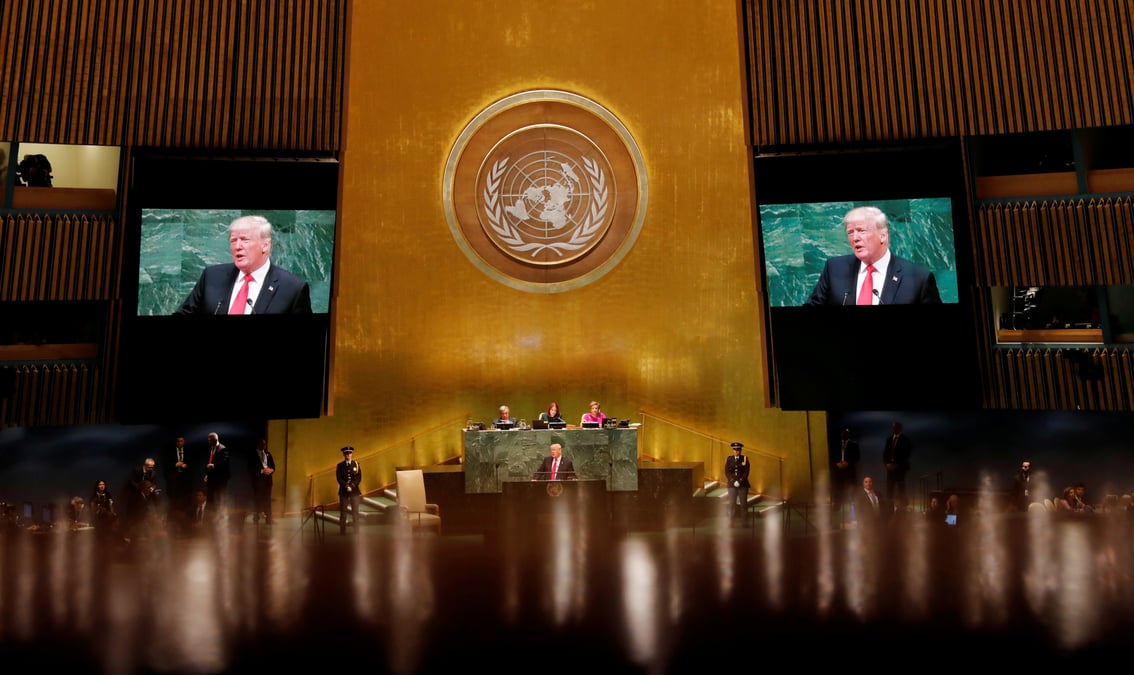 Trump fait l'eloge de kim jong-un lors de son discours a l'onu
