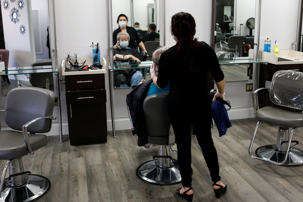 Un salon de coiffure a miami