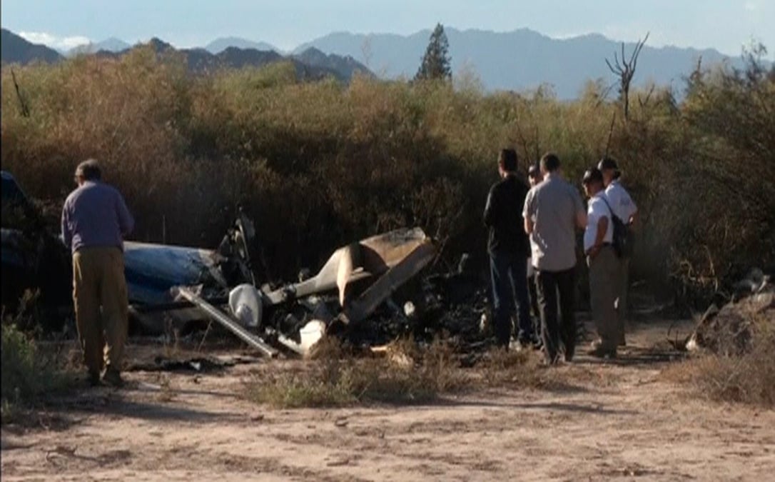 Enquete en argentine sur les lieux de l'accident d'helicoptere