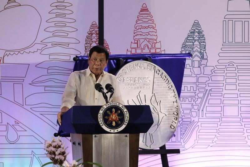 Duterte se rendra en chine au mois de mai