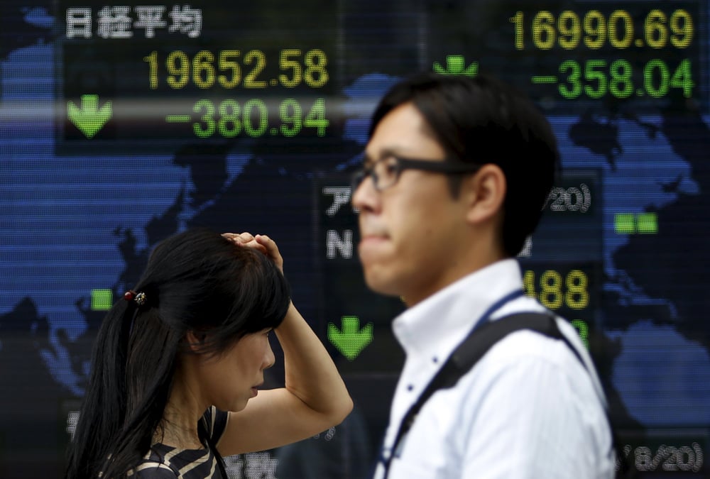 La bourse de tokyo finit en baisse de 2,98%