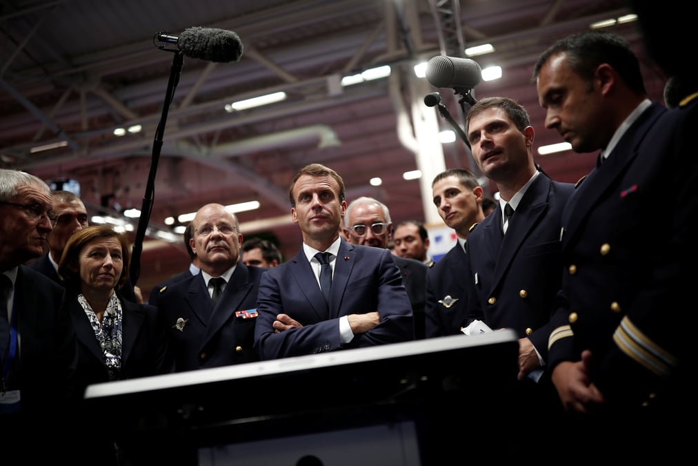 Macron refuse de s'exprimer sur les ventes d'armes a ryad
