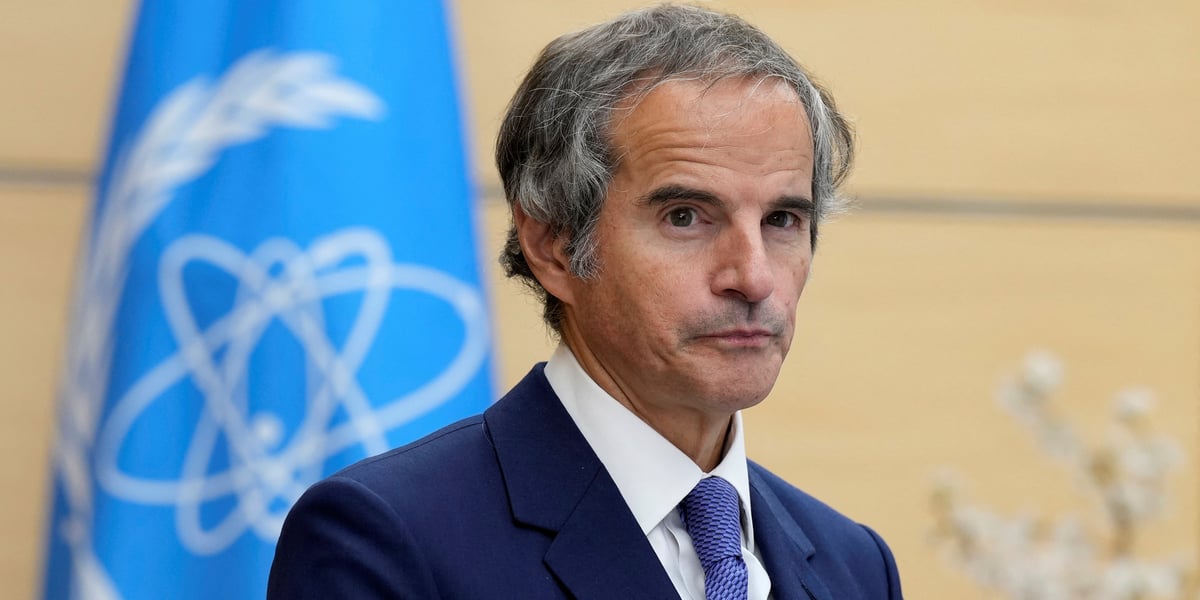 Le chef de l'Agence internationale de l'énergie atomique (AIEA), Rafael Grossi.
