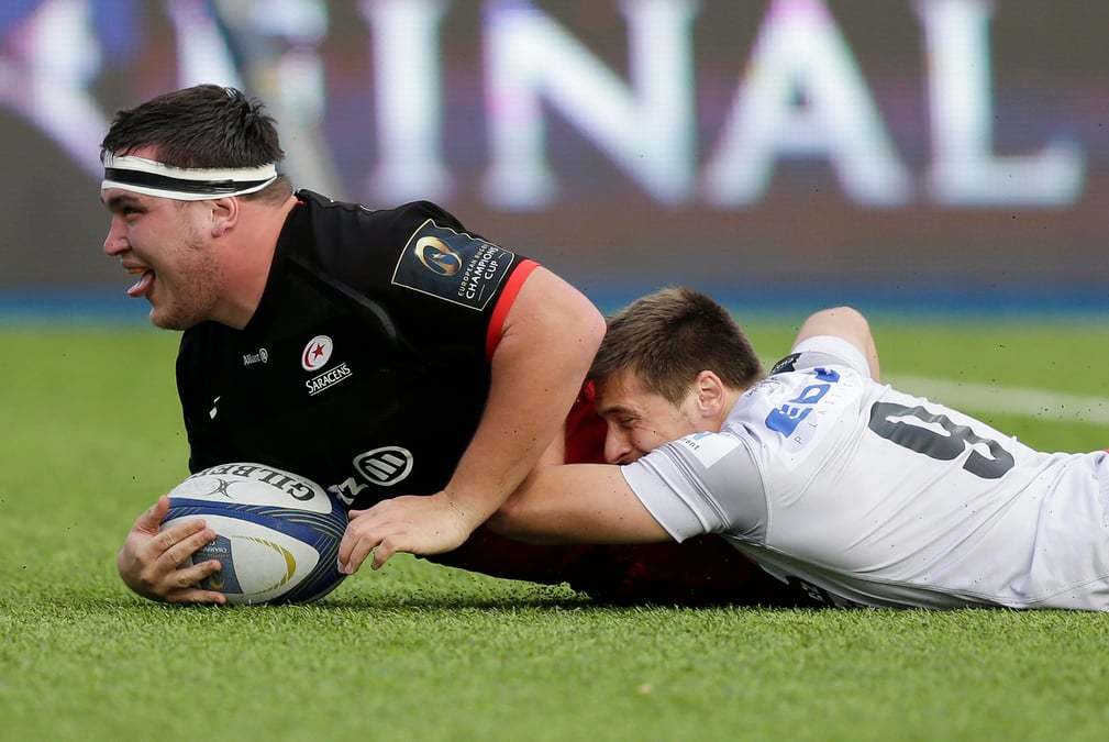 Oyonnax s'effondre contre les saracens