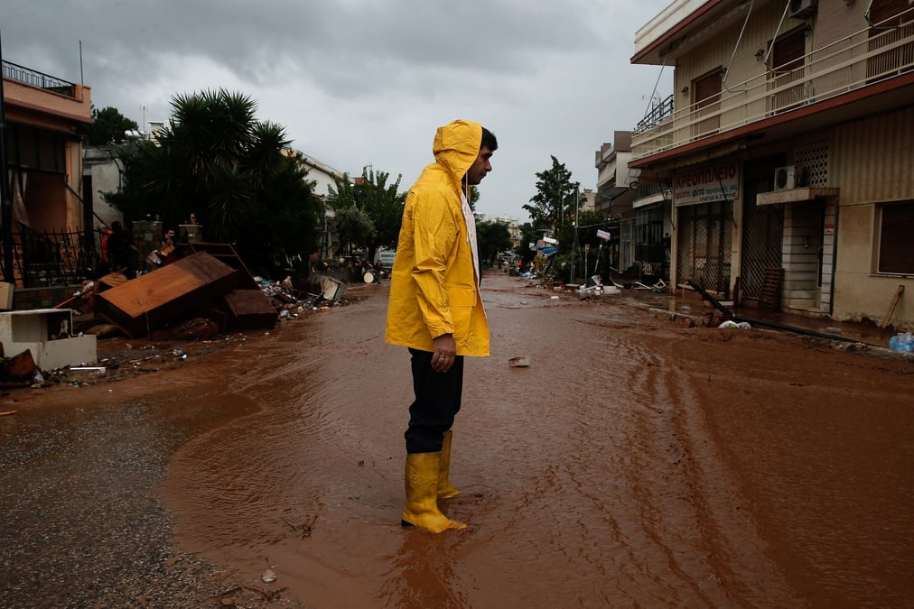 La grece va indemniser les victimes des inondations