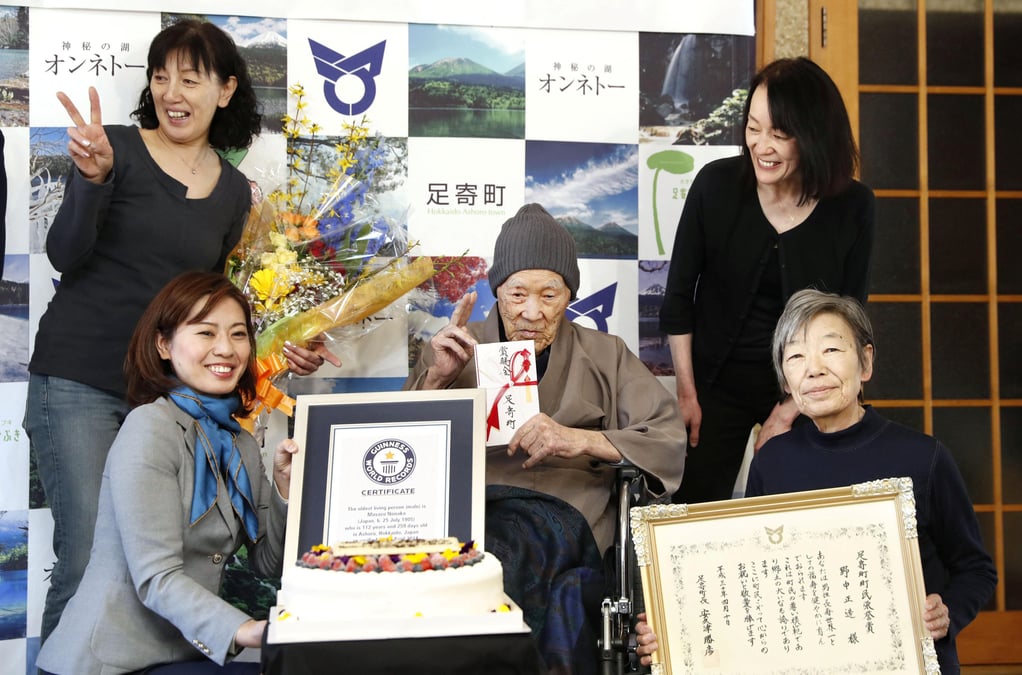 L'homme le plus age au monde est un japonais de 112 ans