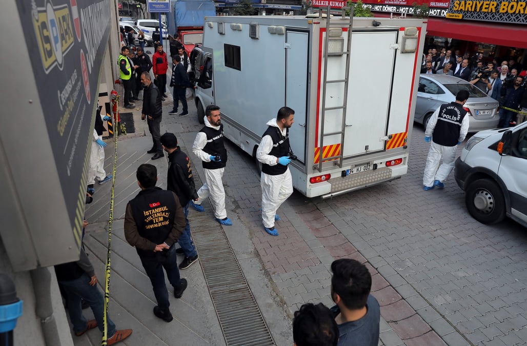 Des effets de khashoggi trouves dans un vehicule du consulat