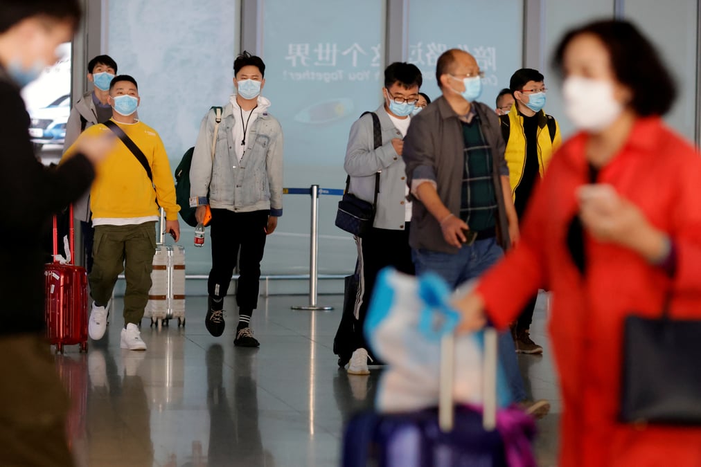 Coronavirus: la chine recense 5 nouveaux cas de contamination