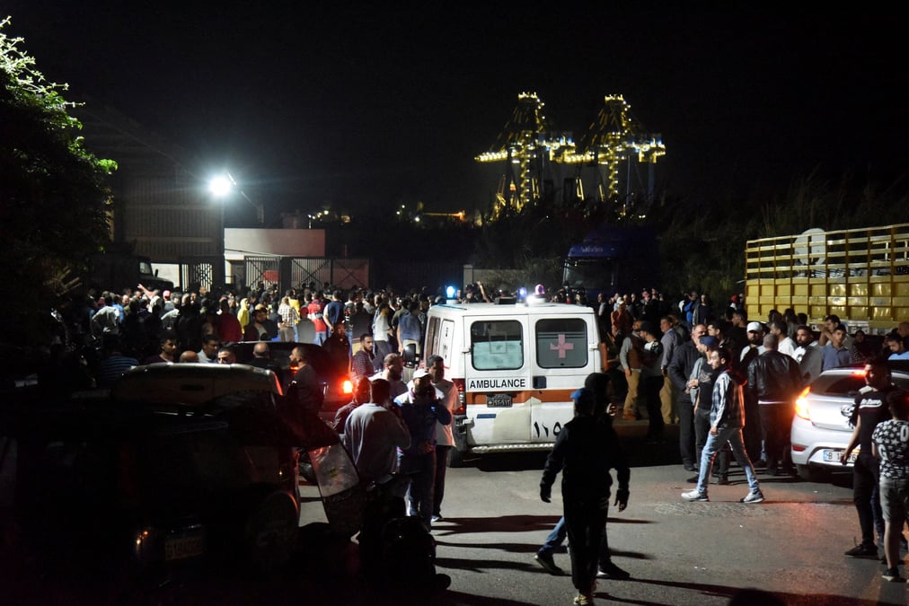 Un mort apres un naufrage au large du port libanais de tripoli