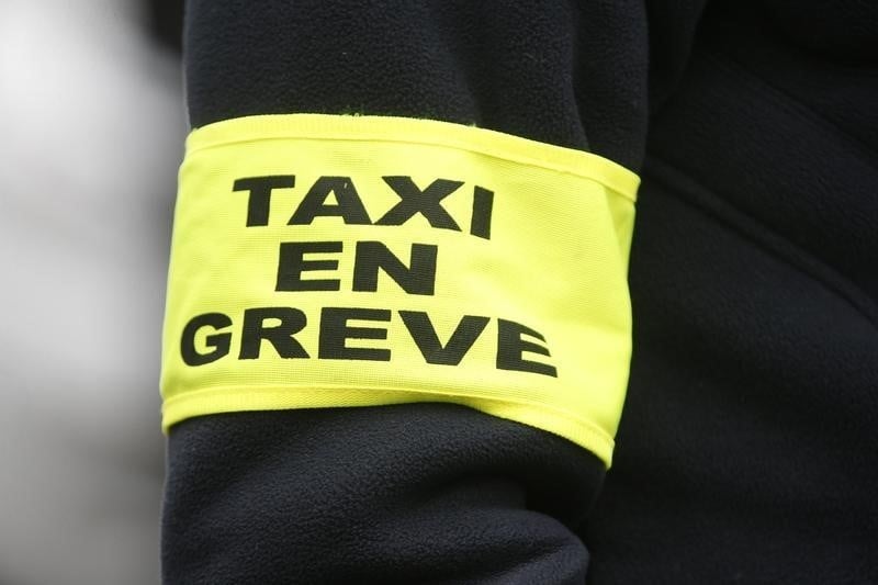Nouvelle manifestation des chauffeurs de taxis