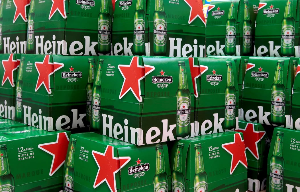 Bon debut d'annee pour heineken