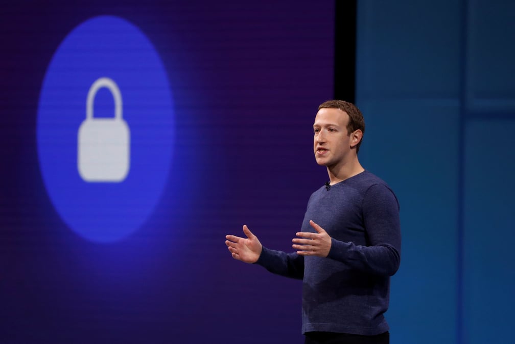 Macron recevra zuckerberg et d'autres geants de la tech le 23 mai