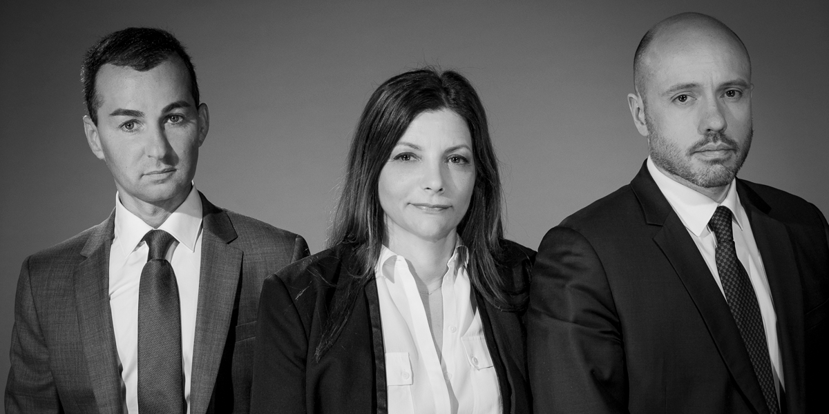 De gauche à droite : Lionel Benhamou, Véronique Baron et Grégorie Moulinier, Associés Fondateurs de La Centrale des SCPI.