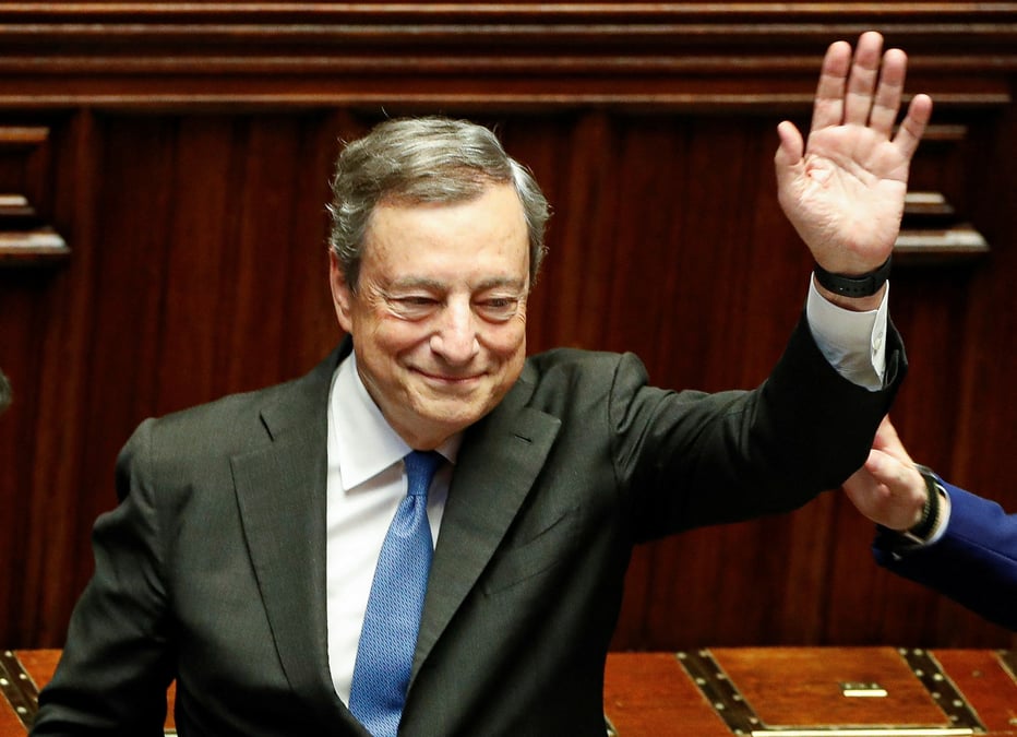Italie: mario draghi a remis sa demission au president mattarella