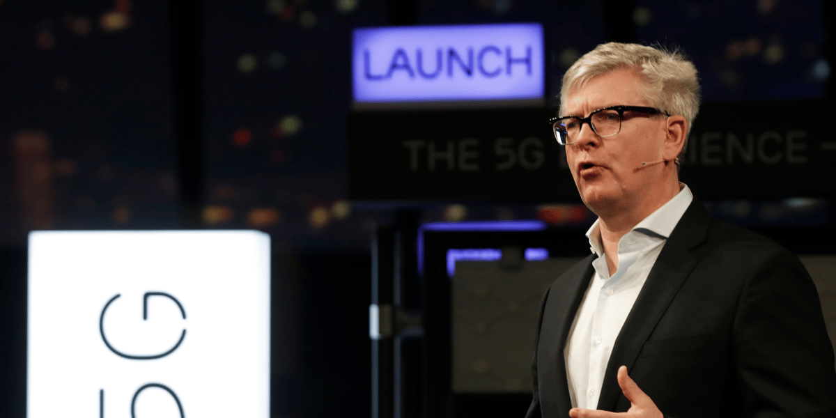 Borje Ekholm, President et CEO d'Ericsson fin février 2017
