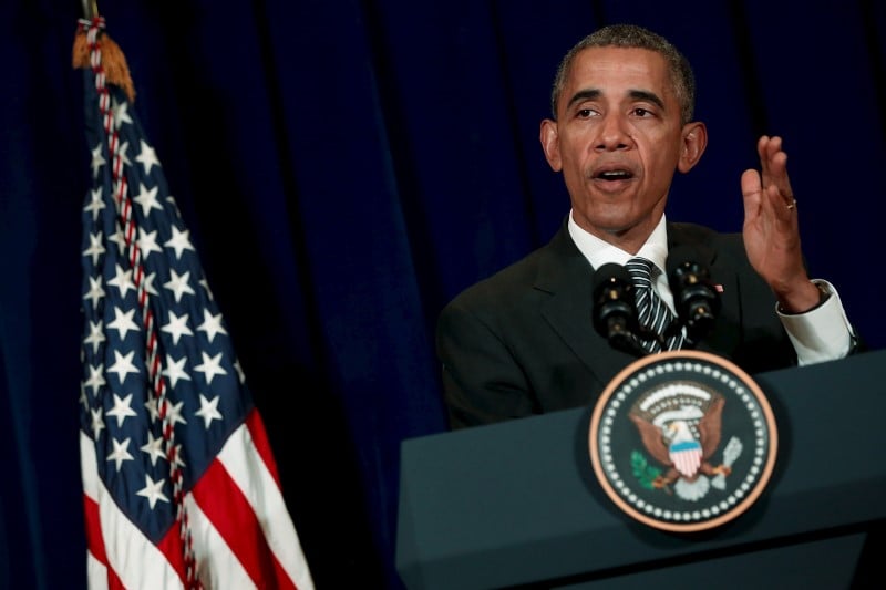 Barack obama promet de detruire l'etat islamique