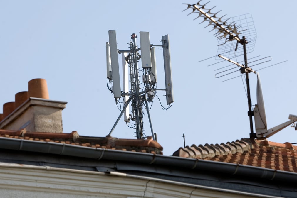 télécoms, antennes, mobile, 4G