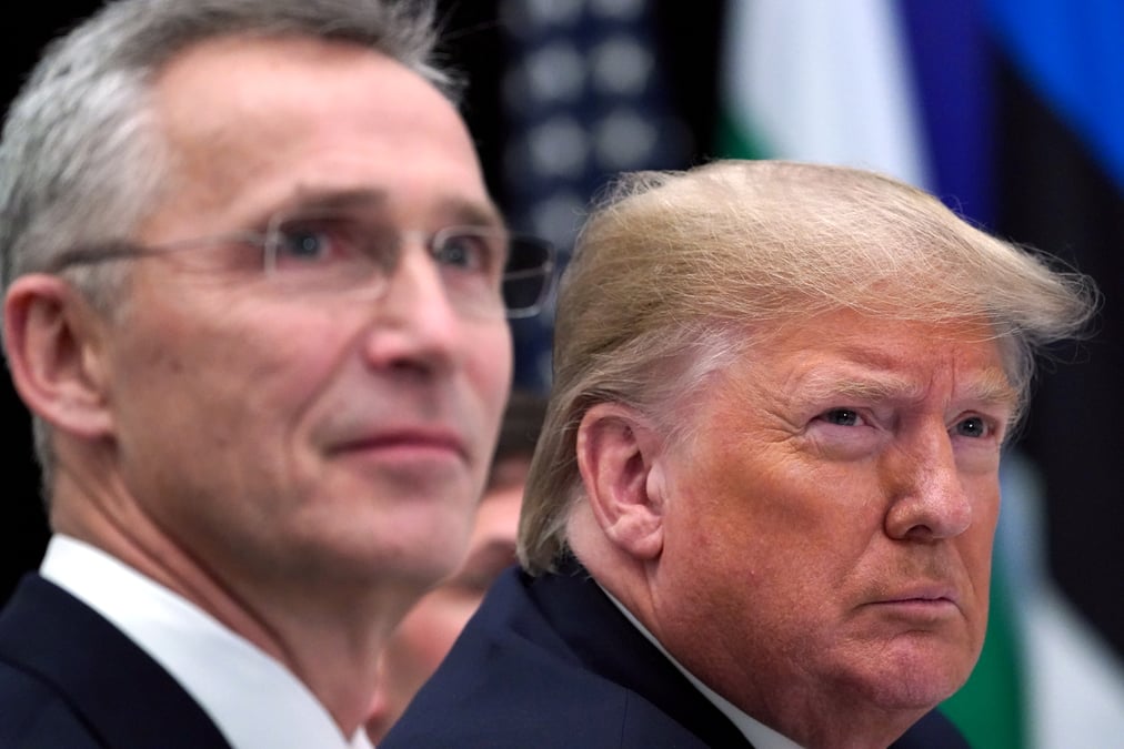 Trump s'est entretenu avec stoltenberg (otan) de la situation au moyen-orient