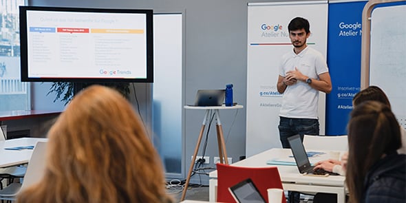 L'atelier numérique Google a ouvert à Montpellier en février 2019