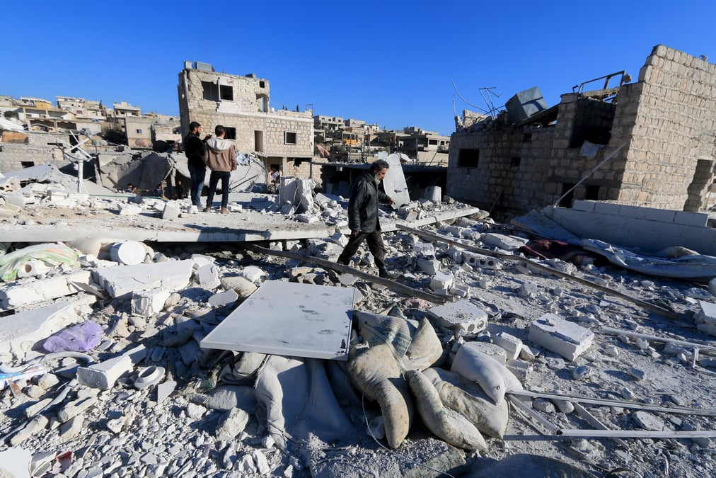 Washington observe une intensification des frappes russes en syrie