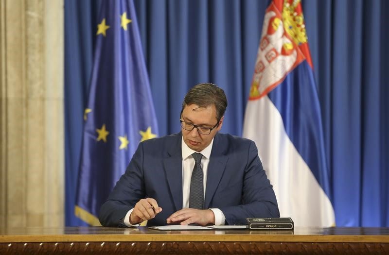 Une femme nommee a la tete du gouvernement serbe