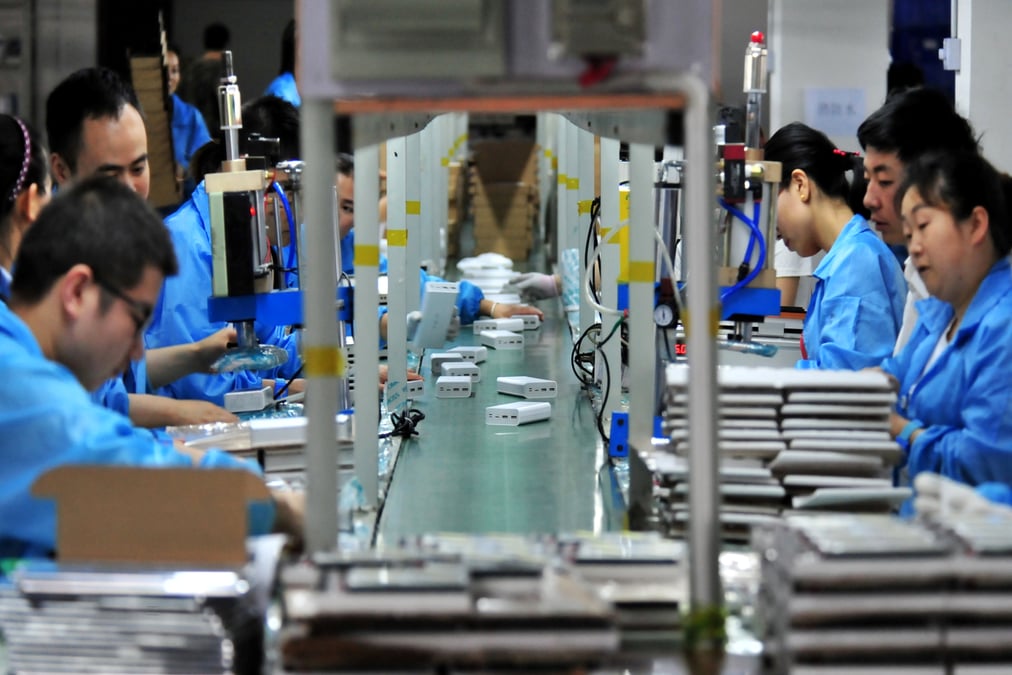 Chine: plus faible croissance de la production industrielle en 17 ans