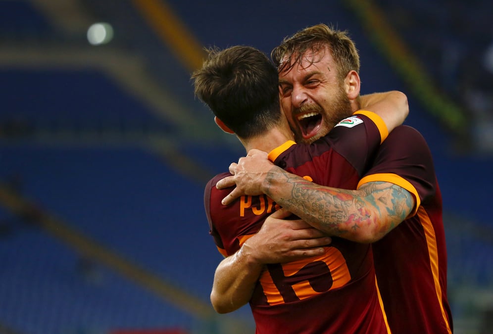 La roma bat empoli et remonte sur le podium