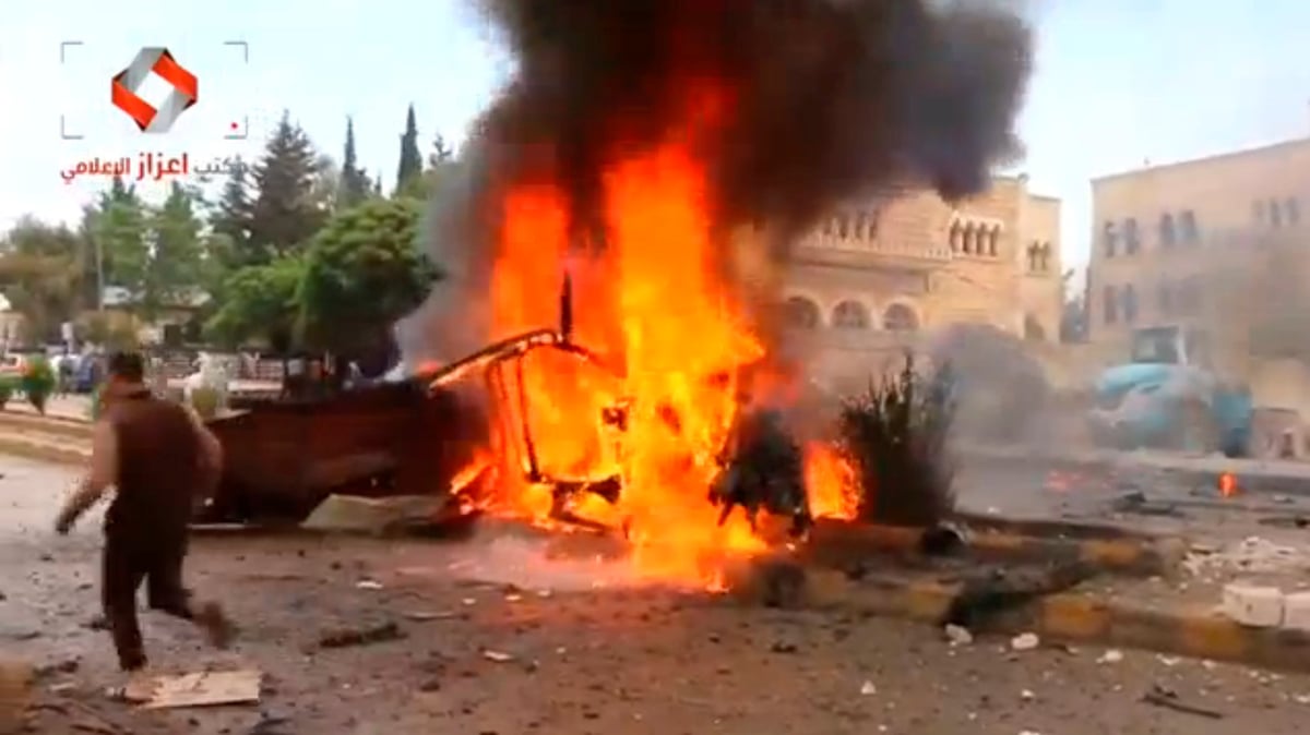 Cinq morts dans un attentat a azaz en syrie