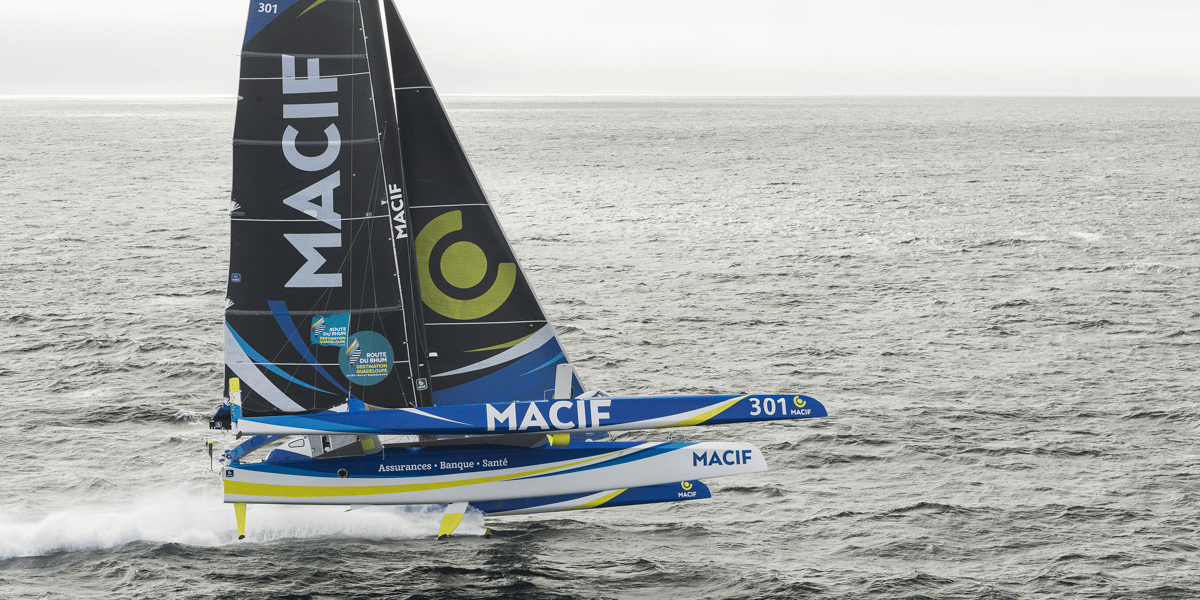 maxi-trimaran, Macif, navigateur, François Gabart, voile, compétition, Route du Rhum, course au large,