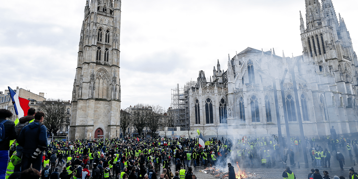 Gilets Jaunes Bordeaux 19 janvier 2019
