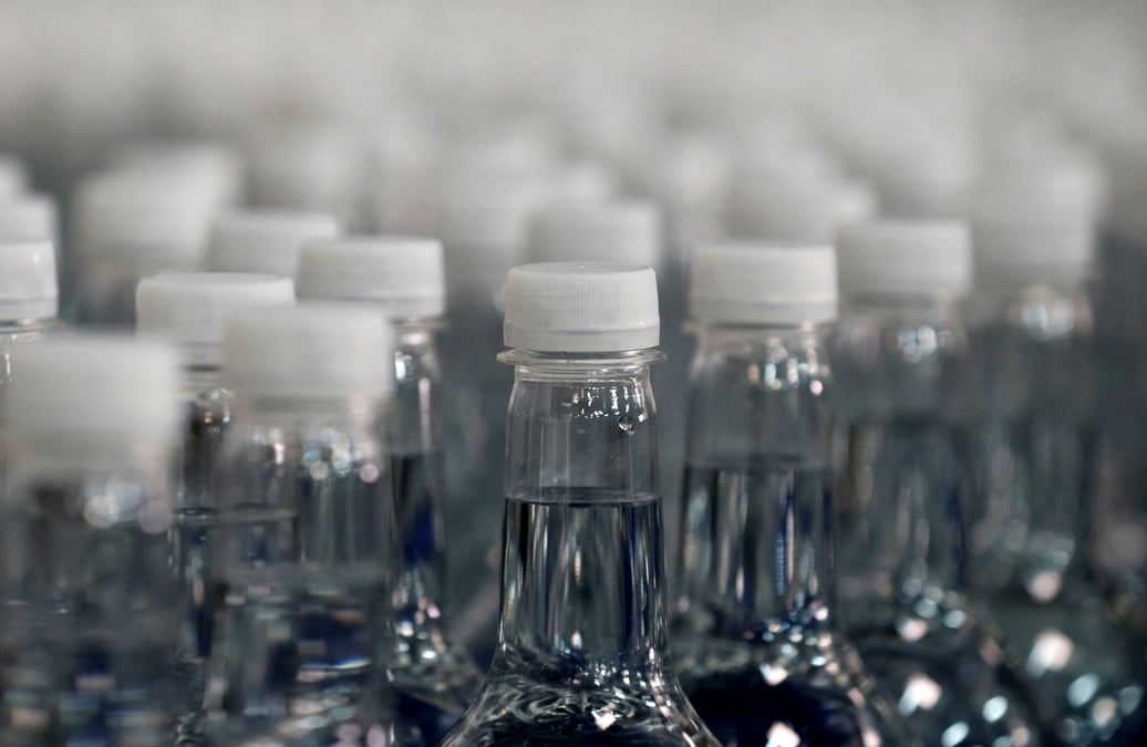 Bouteille en plastique