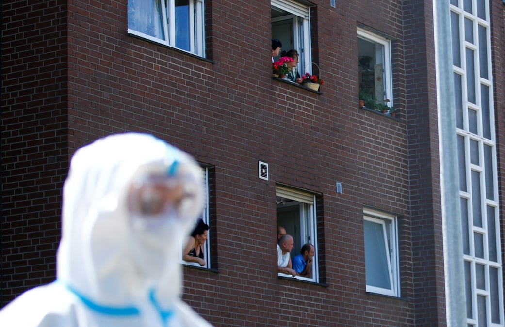 Coronavirus: une commune se reconfine en allemagne qui tente d'eviter une 2e vague epidemique