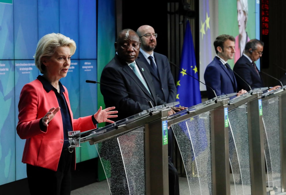 L'ue et l'afrique resoudront leur differend sur les vaccins d'ici au printemps, declare von der leyen