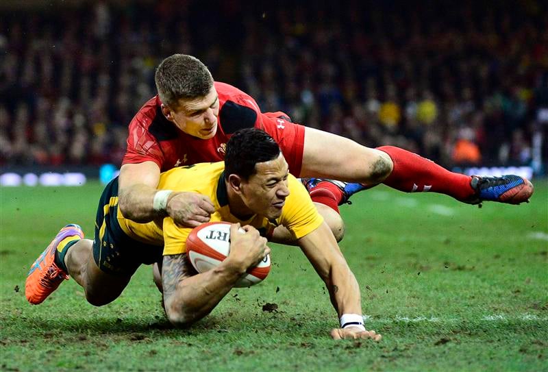 Rugby: l'Australie termine sa tournée en battant les Gallois