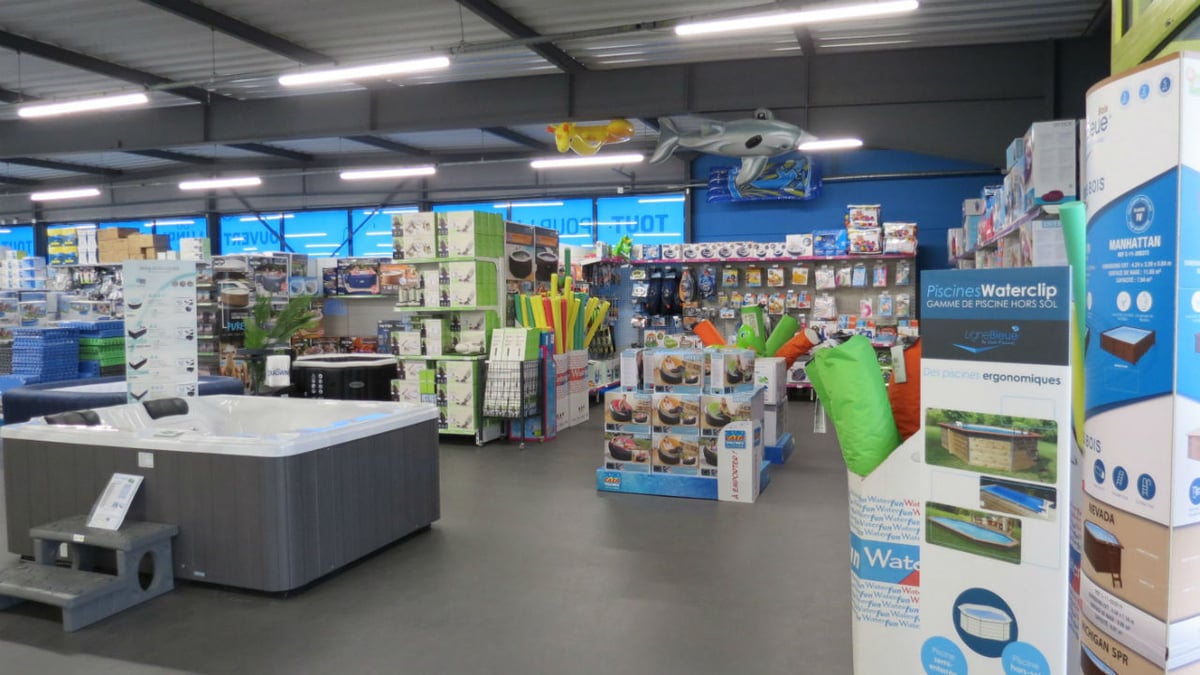 Cash Piscines compte à ce jour 87 points de vente