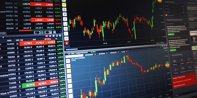 marché financier bourse graphique