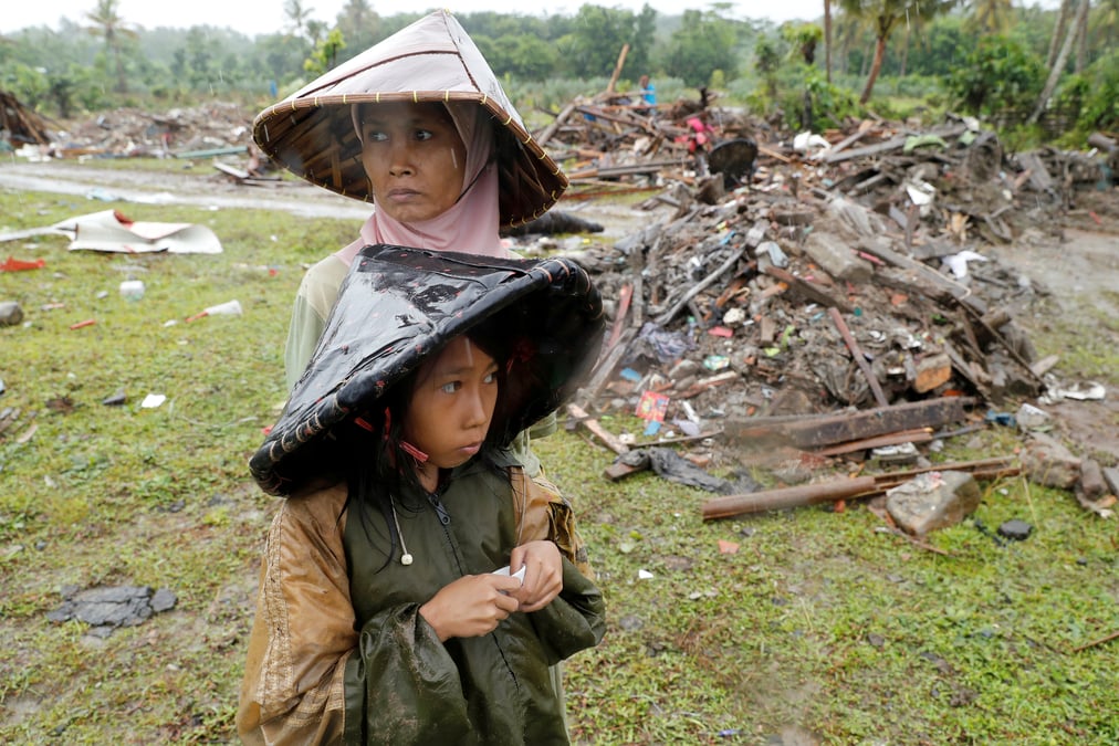 Tsunami en indonesie: les autorites craignent une nouvelle deferlante