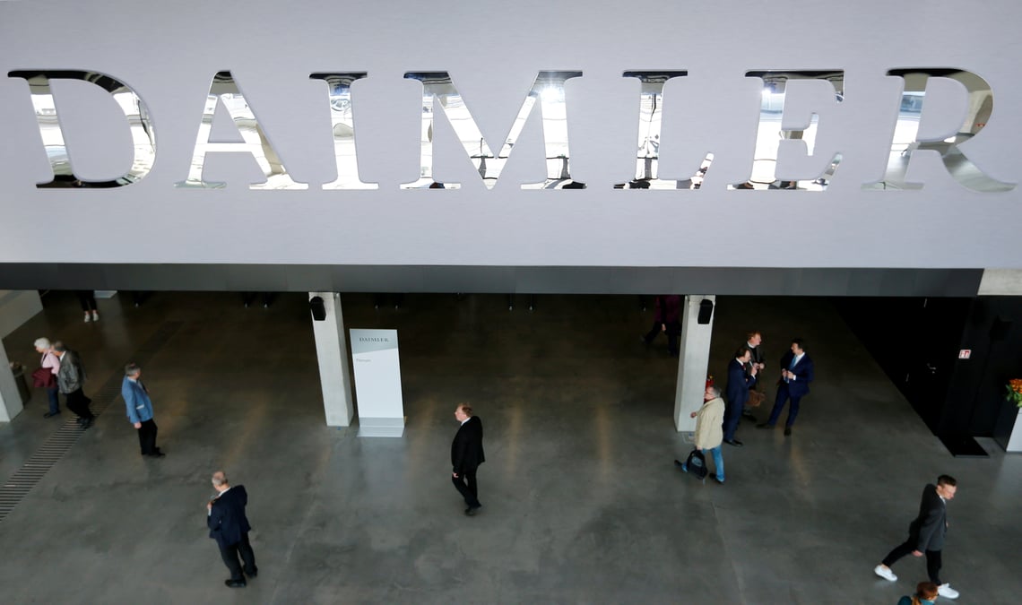 Daimler: benefice trimestriel en hausse malgre la crise des puces