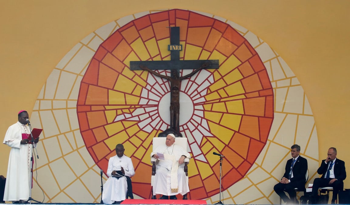 La visite papale du pape francois en rdc