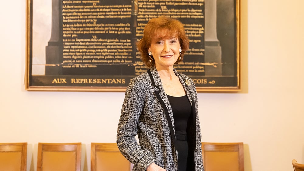 Noëlle Lenoir, juriste et femme politique française.