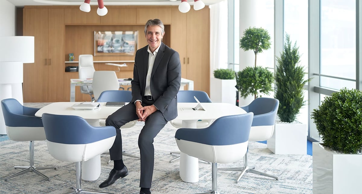 Patrice Caine, PDG de Thales, s'entretient avec « La Tribune Dimanche » sur les thématiques de défense, d'aéronautique, mais aussi de cybersécurité et d'intelligence artificielle.