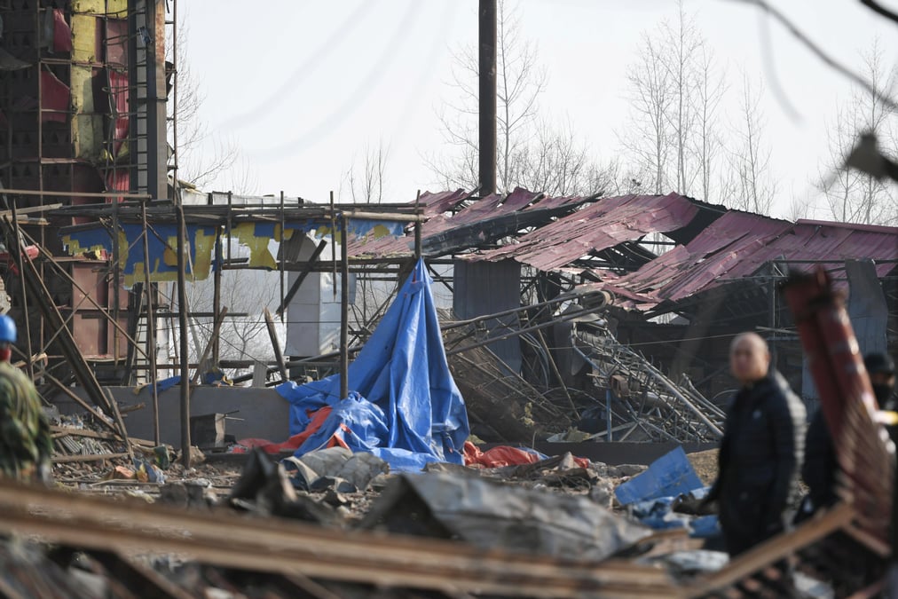 Explosion dans une usine en chine, deux morts et 24 blesses