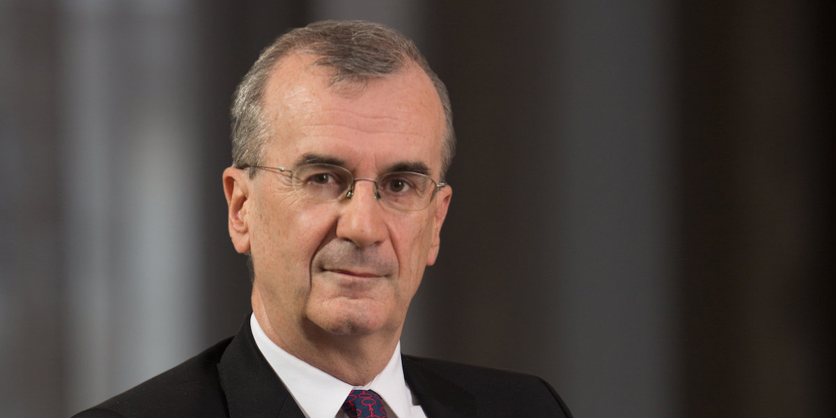 Le gouverneur de la Banque de France, François Villeroy de Galhau.