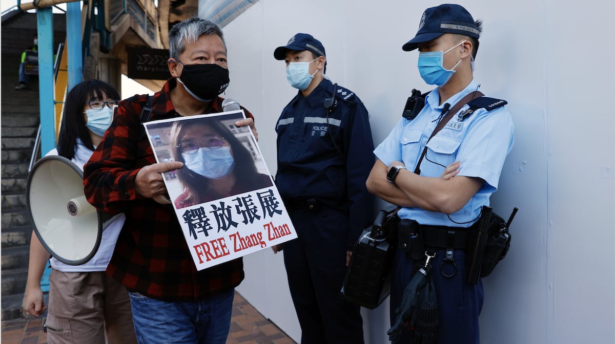 Prison, Chine, Zhang Zhan, Wuhan, épidémie, lanceuse d'alerte