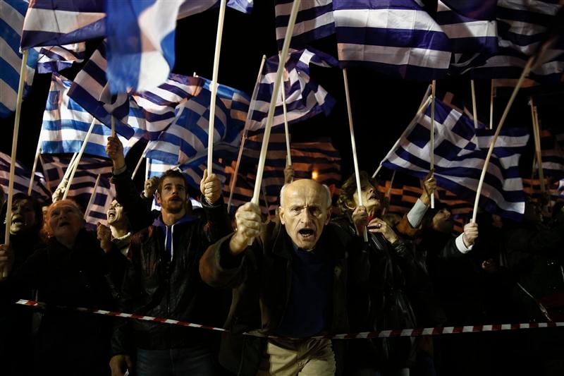 L'extrême-droite manifeste en petit nombre à Athènes