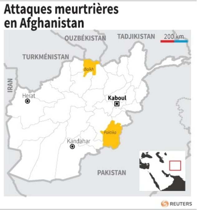 Attaques meurtrieres en afghanistan