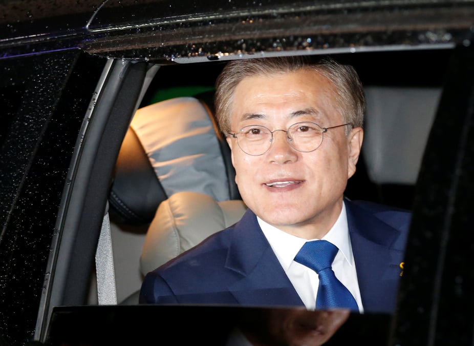 Large victoire de moon jae-in a la presidentielle sud-coreenne