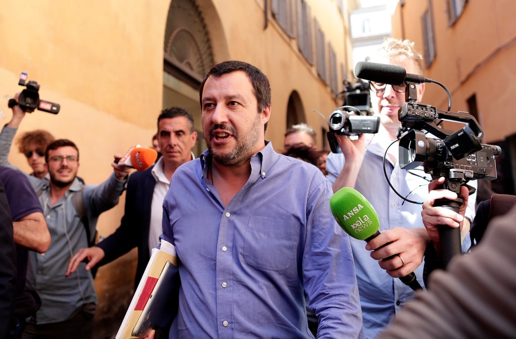 Un sondage confirme une poussee de la ligue en italie