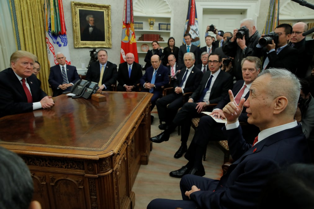 Usa: trump optimiste sur un accord commercial sur la chine